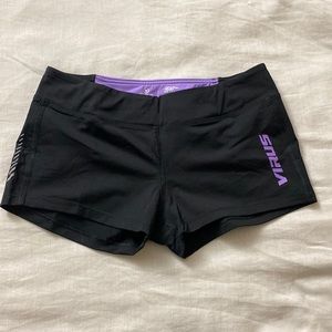 Virus Booty Shorts, Black, S